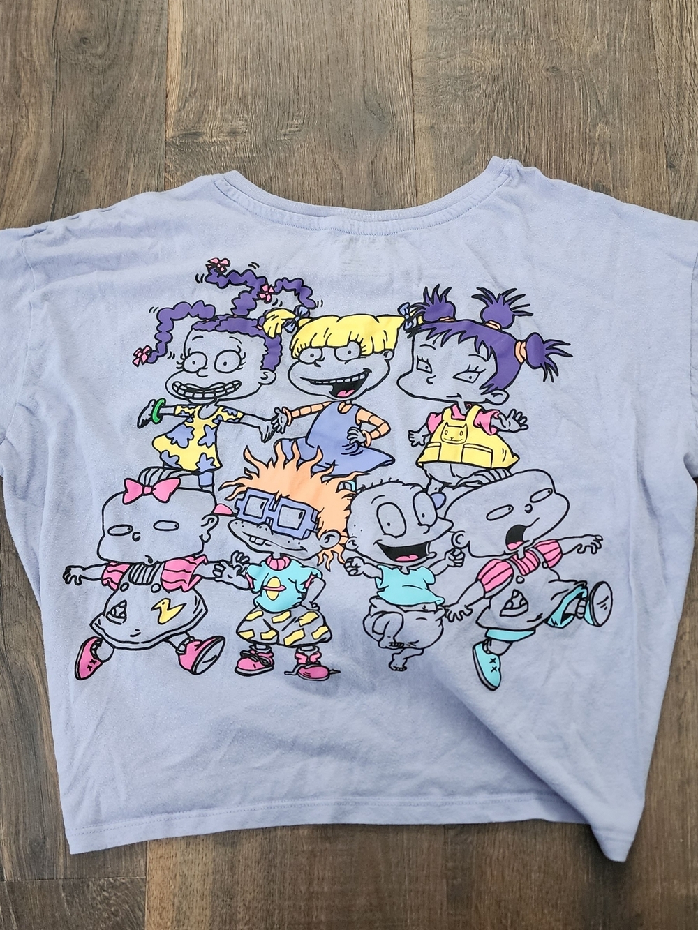 Nickelodeon Light Purple Rugrats Crop Tee